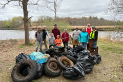 River clean up Group Photo 